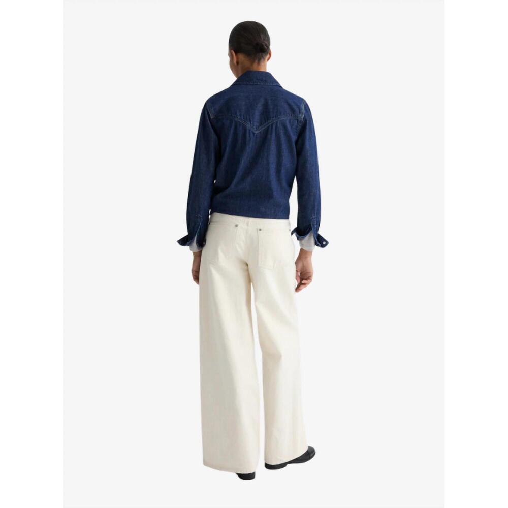 NEW TWP tiny dancer wide leg jeans in natural - Picture 2 of 7